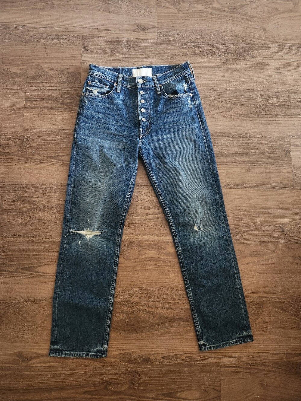 Mother Superior Button Fly Jeans